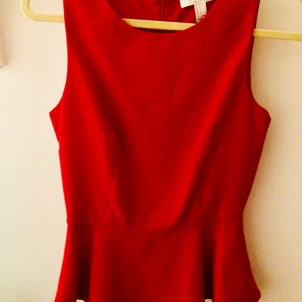 Forever 21 Peplum Top Tank
